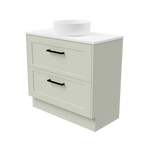 Vanity Floor Standing 900 Centre WG Basin SilkSurface AC Top