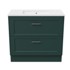 Vanity Floor Standing 900 Centre WG Basin SilkSurface UC Top