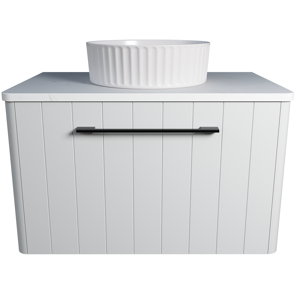 Vanity Wall Hung 750 Centre WG Basin SilkSurface AC Top