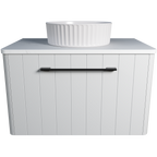 Vanity Wall Hung 750 Centre WG Basin SilkSurface AC Top