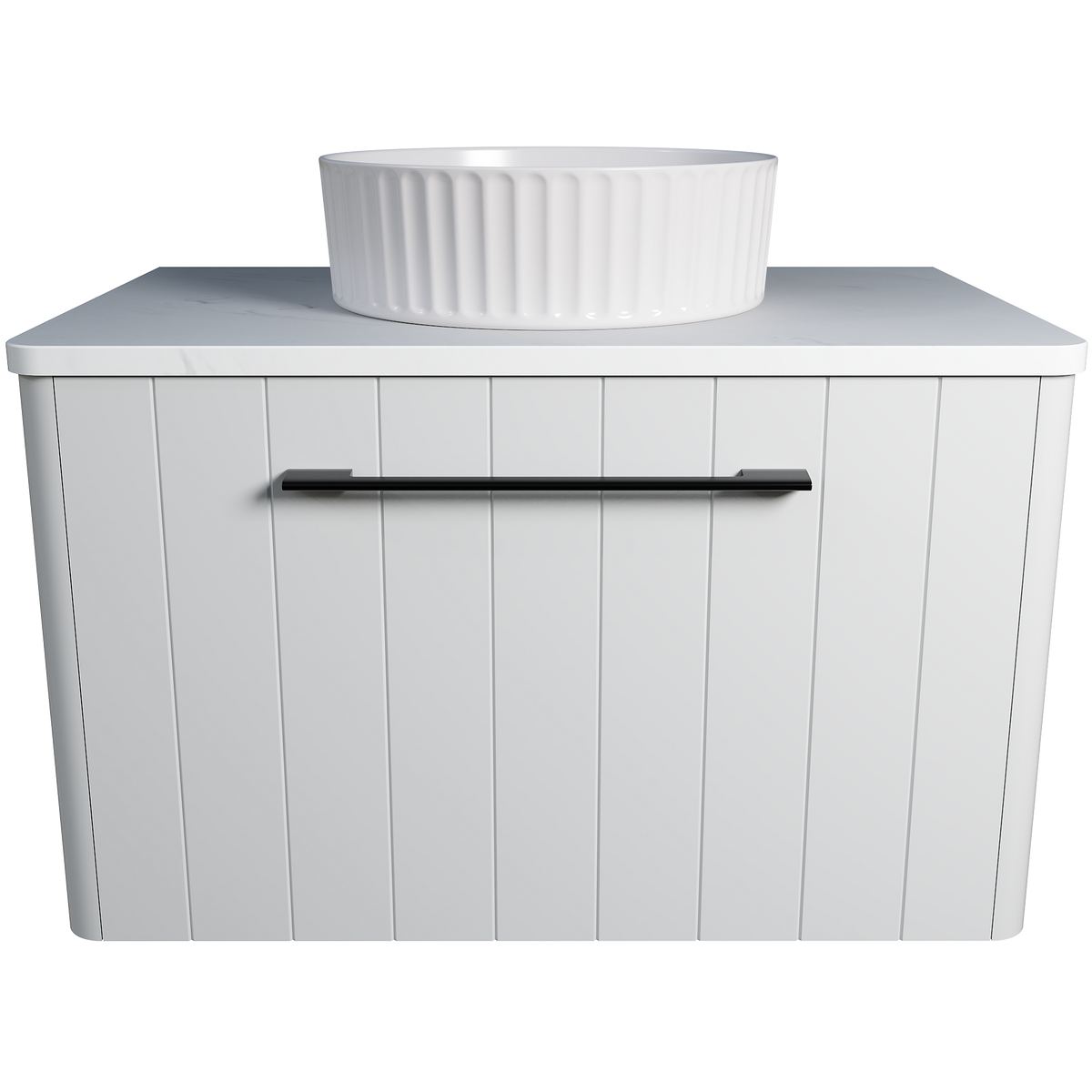 Vanity Wall Hung 750 Centre WG Basin SilkSurface AC Top