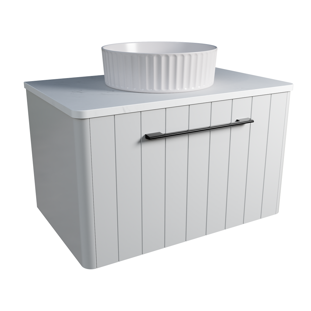 Vanity Wall Hung 750 Centre WG Basin SilkSurface AC Top