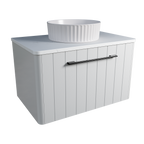 Vanity Wall Hung 750 Centre WG Basin SilkSurface AC Top