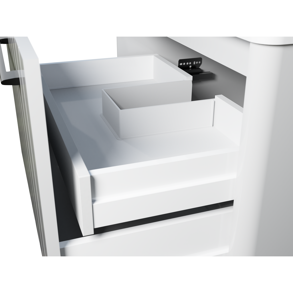 Vanity Wall Hung 750 Centre WG Basin SilkSurface AC Top