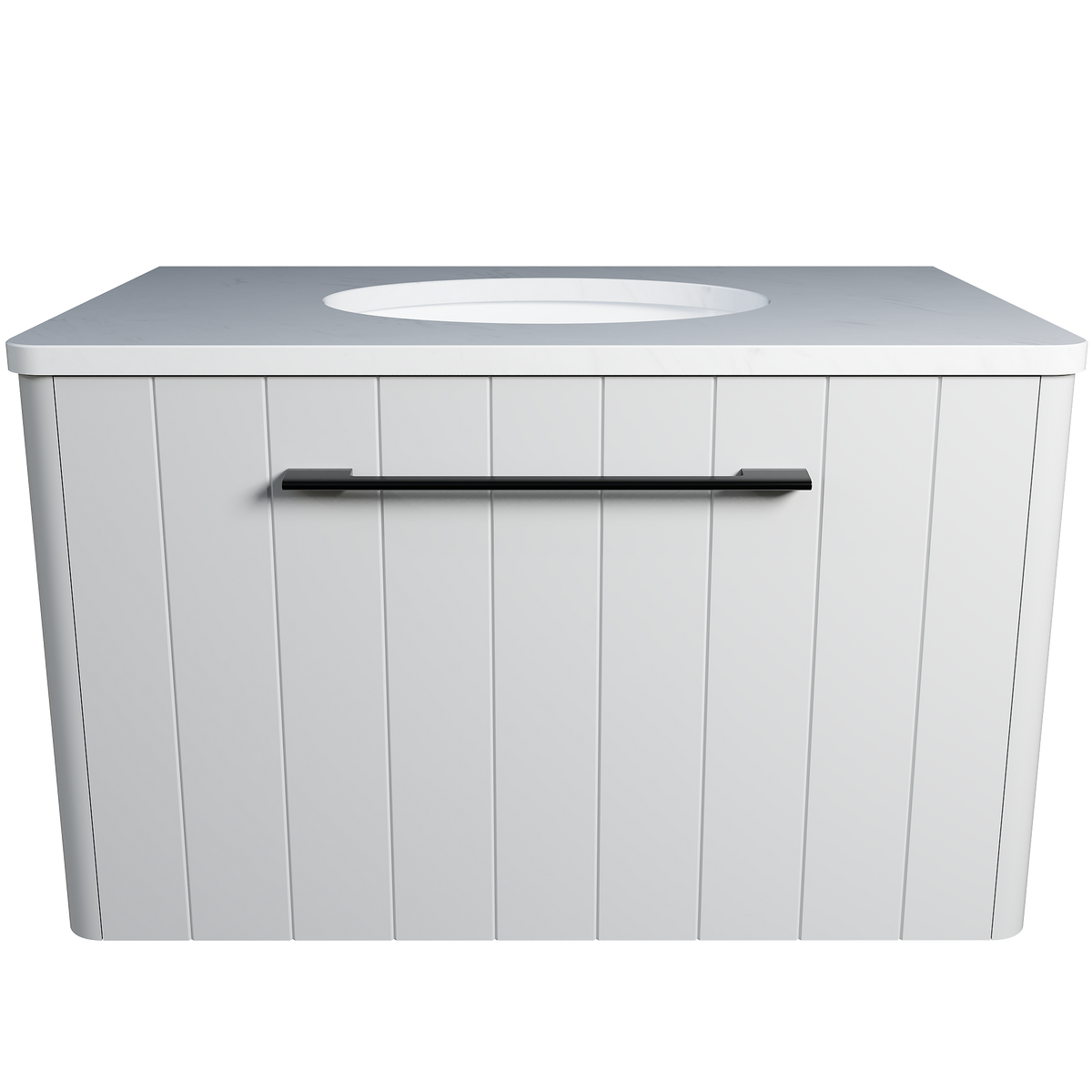 Vanity Wall Hung 750 Centre WG Basin SilkSurface UC Top