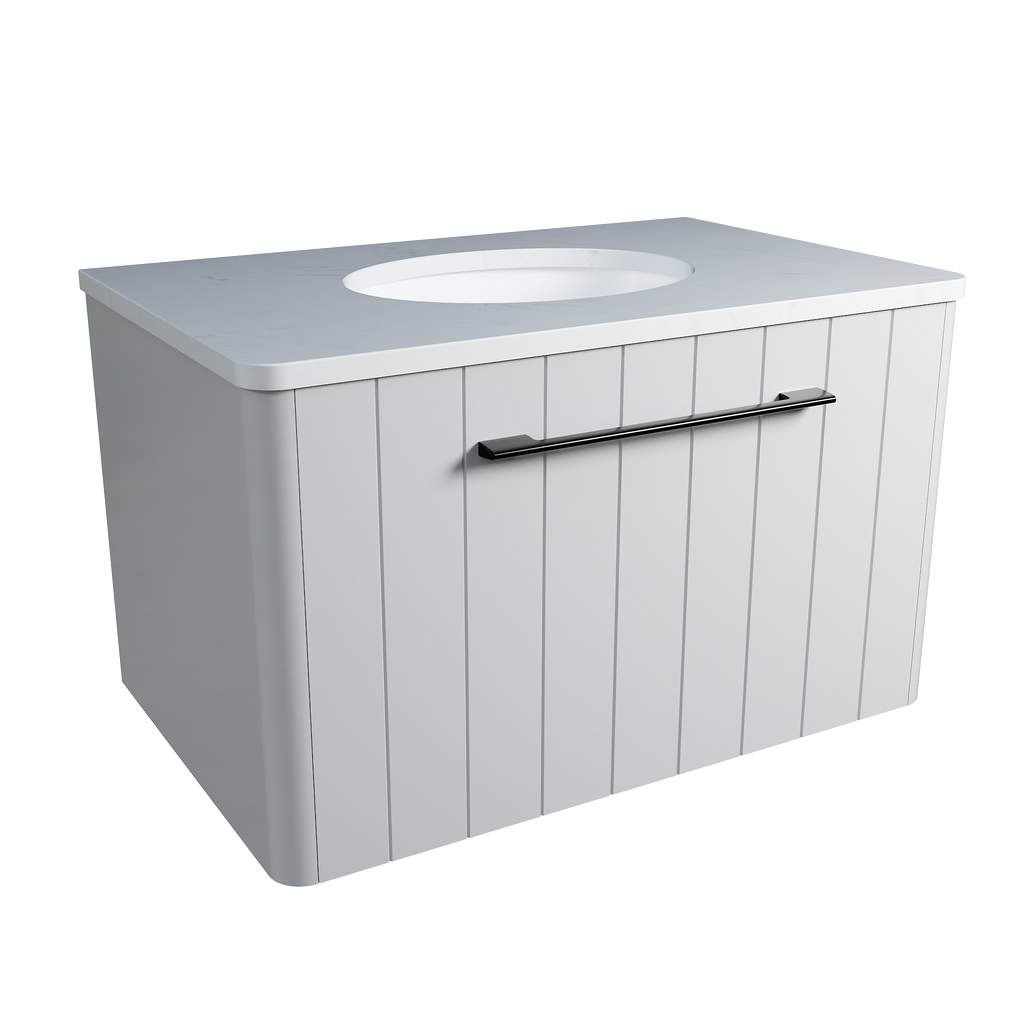 Vanity Wall Hung 750 Centre WG Basin SilkSurface UC Top