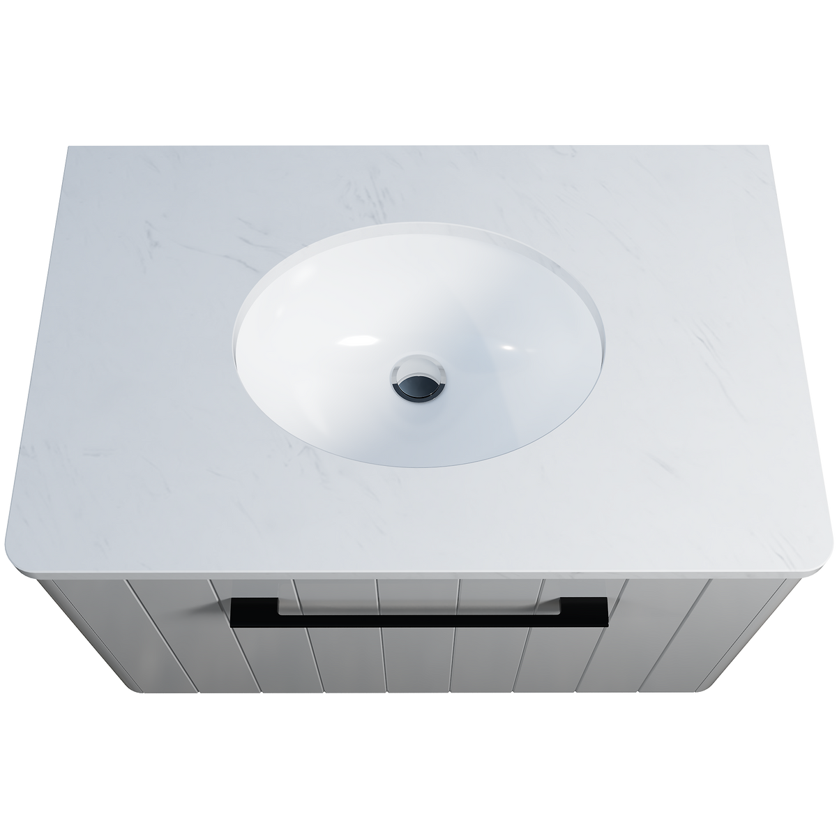 Vanity Wall Hung 750 Centre WG Basin SilkSurface UC Top