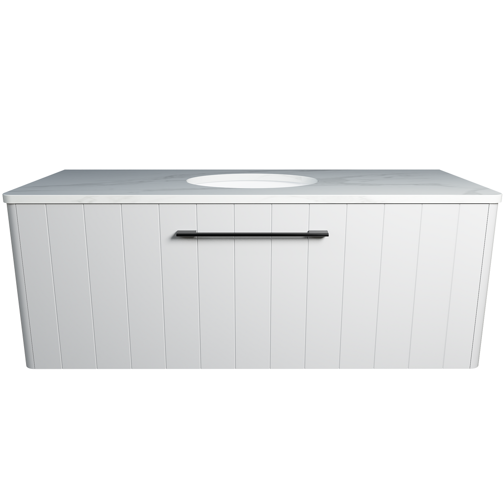 Vanity Wall Hung 1200 Centre WG Basin SilkSurface UC Top