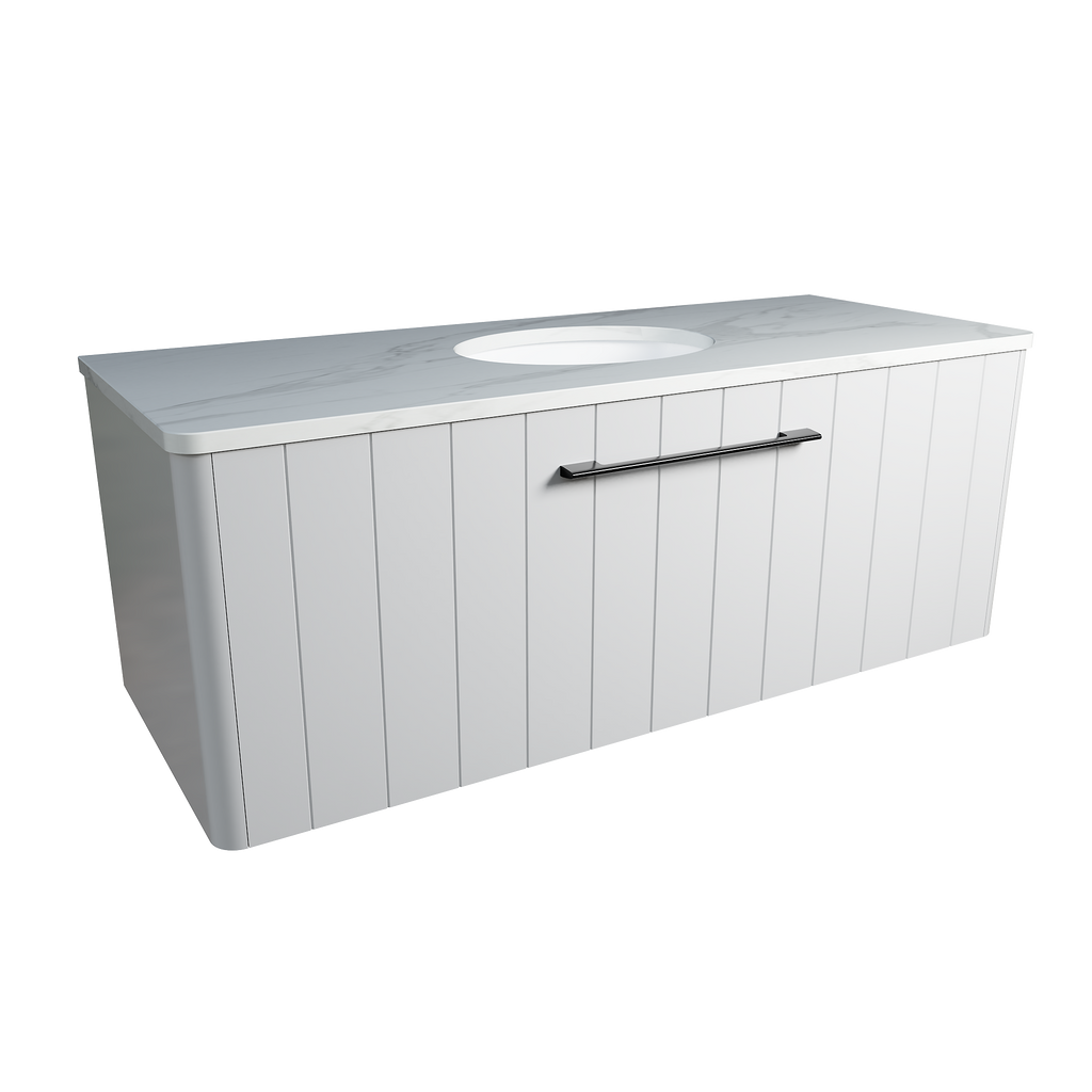 Vanity Wall Hung 1200 Centre WG Basin SilkSurface UC Top