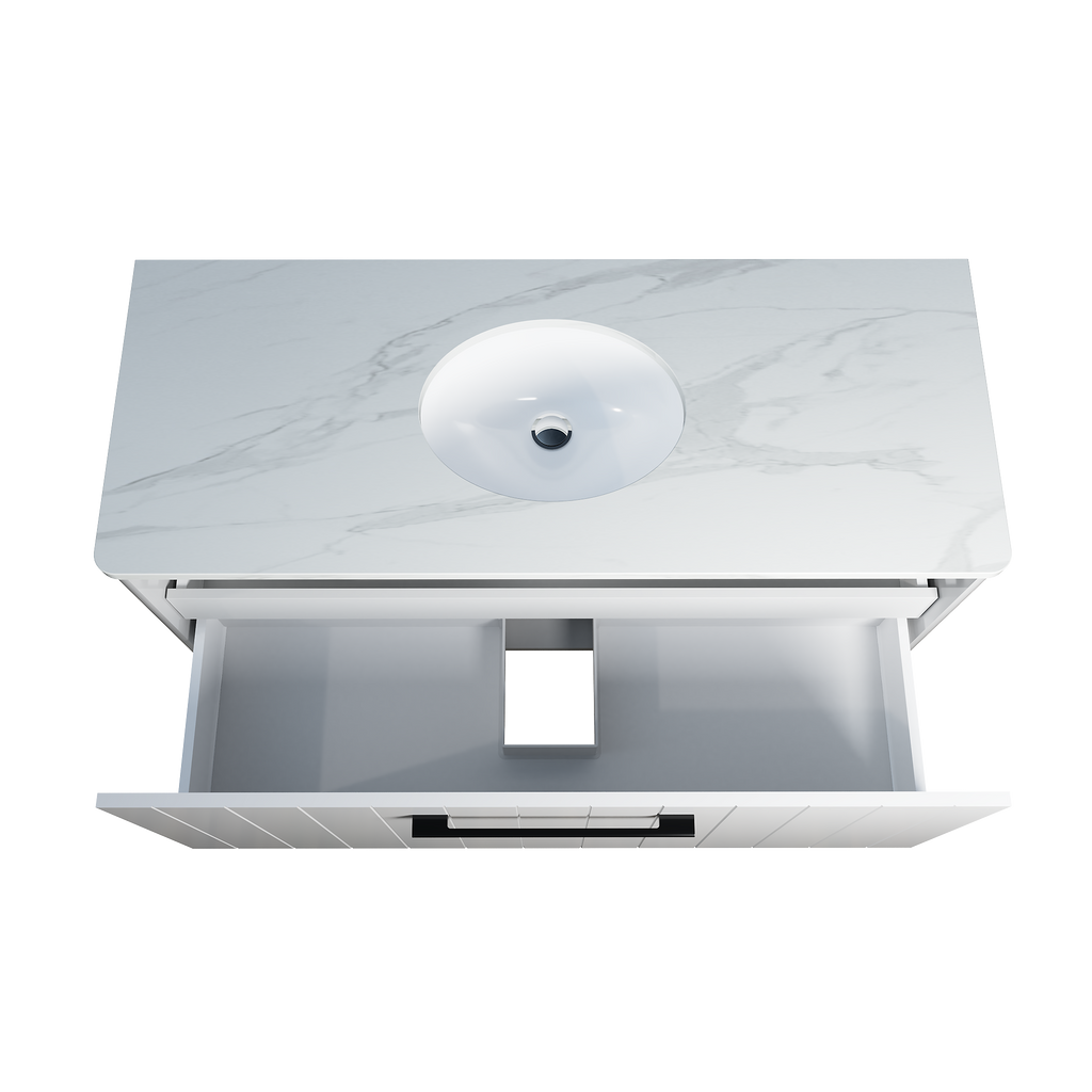 Vanity Wall Hung 1200 Centre WG Basin SilkSurface UC Top