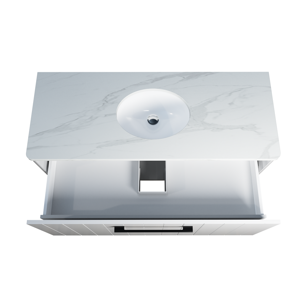 Vanity Wall Hung 1200 Centre WG Basin SilkSurface UC Top