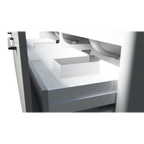 Vanity Wall Hung 1500 Double WG Basins SilkSurface UC Top