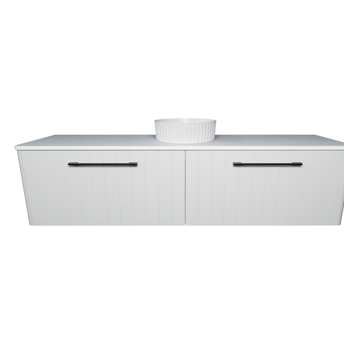 Vanity Wall Hung 1800 Centre WG Basin SilkSurface AC Top