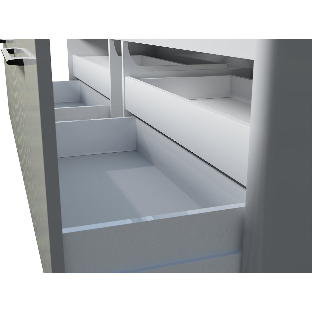 Vanity Wall Hung 1800 Centre WG Basin SilkSurface AC Top