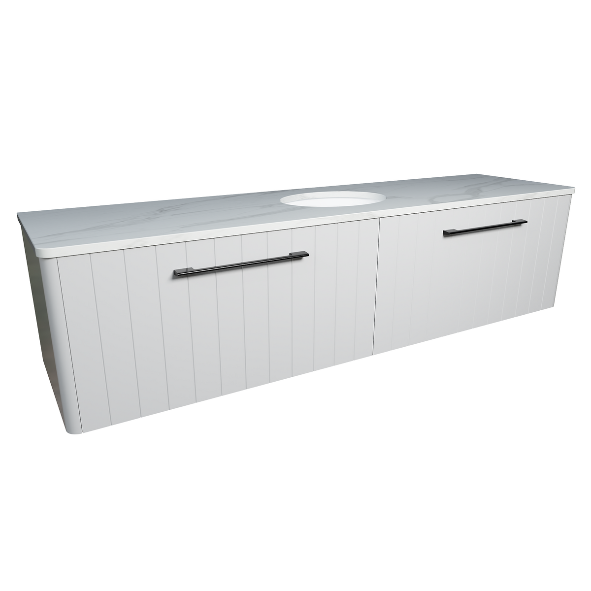 Vanity Wall Hung 1800 Centre WG Basin SilkSurface UC Top