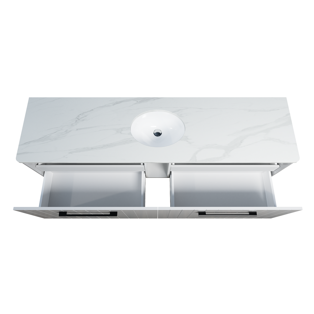 Vanity Wall Hung 1800 Centre WG Basin SilkSurface UC Top