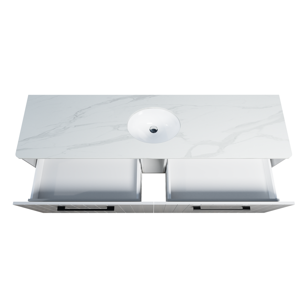 Vanity Wall Hung 1800 Centre WG Basin SilkSurface UC Top