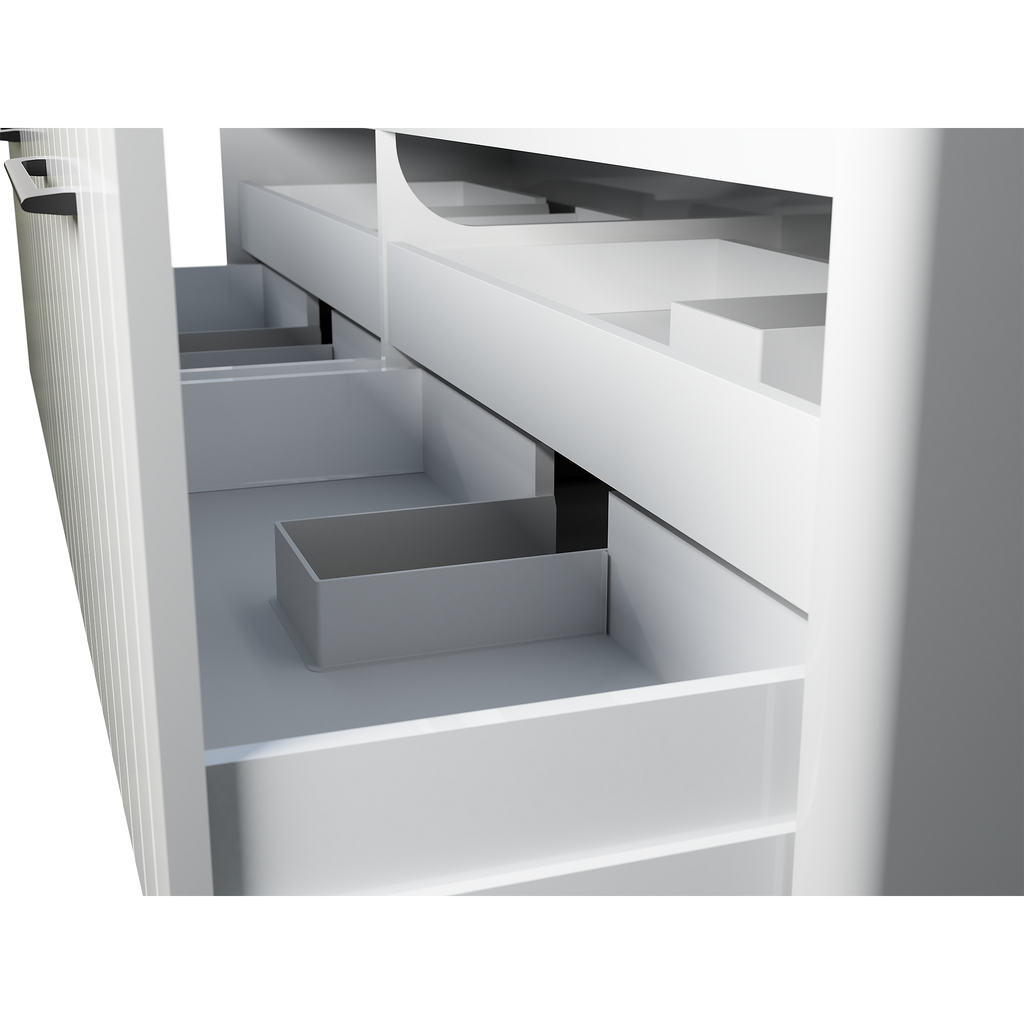 Vanity Wall Hung 1800 Double WG Basins SilkSurface AC Top