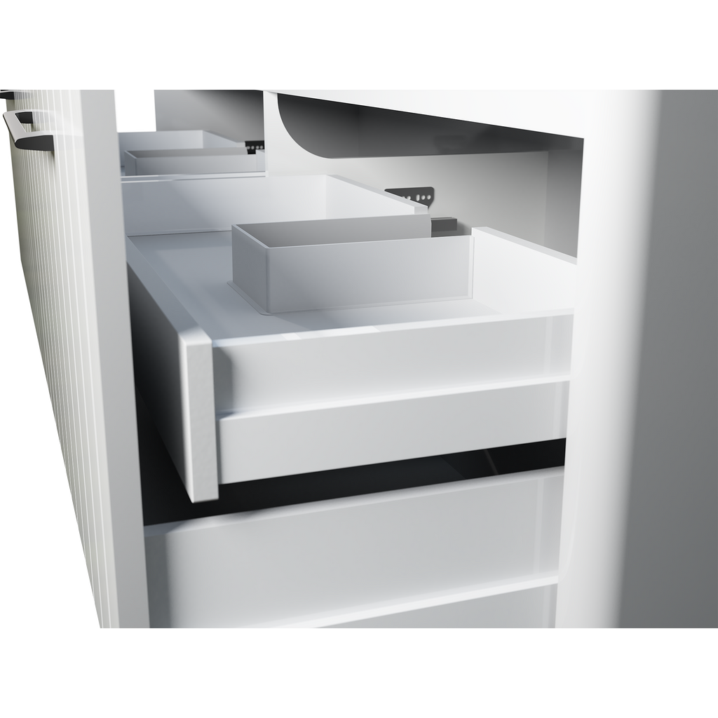 Vanity Wall Hung 1800 Double WG Basins SilkSurface AC Top