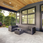 Travertine Tortora Structured Microtec Textured Tile - lifestyle view