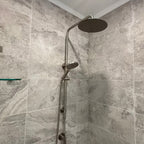 Travertine Tortora Structured Microtec Textured Tile - lifestyle view