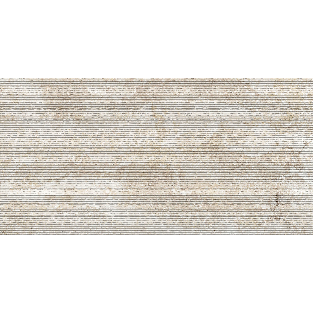 Travertine Carved Crema Embossed Matt Tile