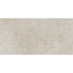 Travertine Carved Crema Embossed Matt Tile