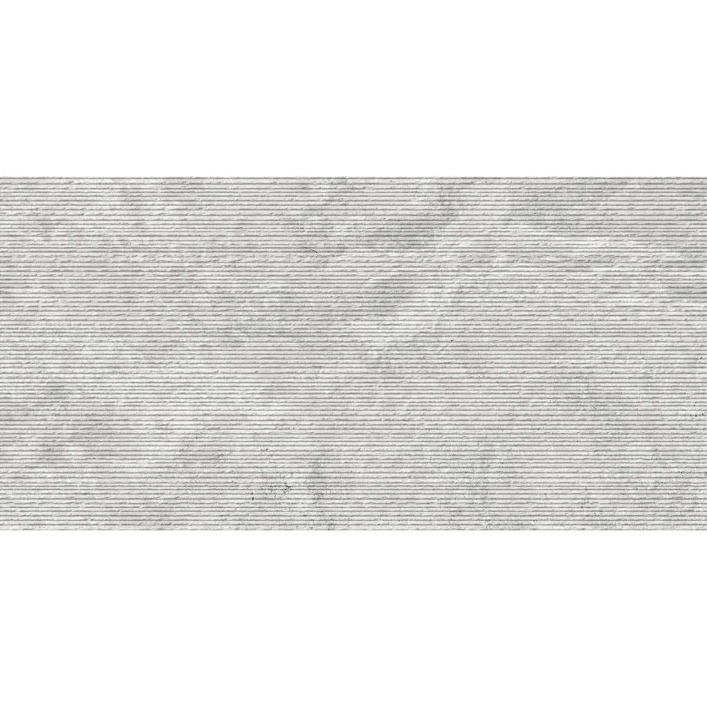 Travertine Carved Grigio Embossed Matt Tile