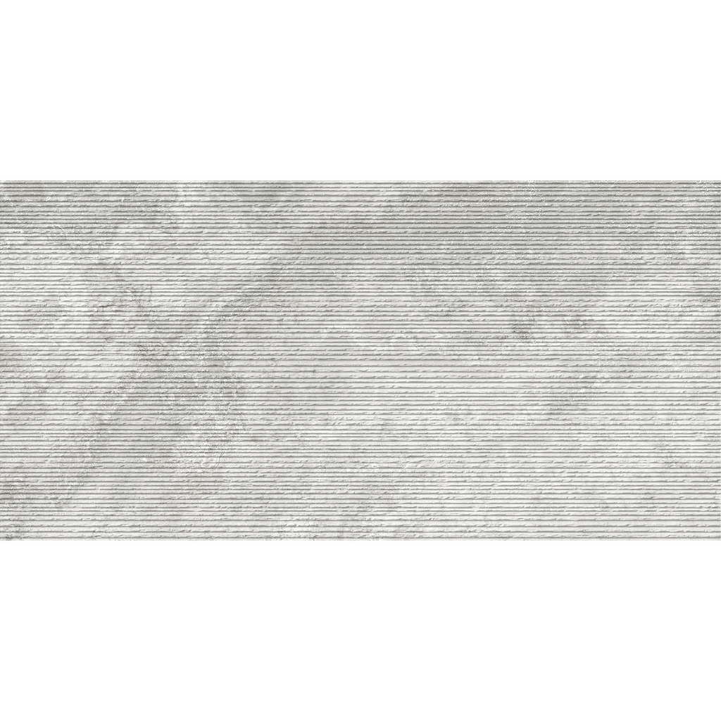 Travertine Carved Grigio Embossed Matt Tile