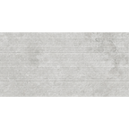 Travertine Carved Grigio Embossed Matt Tile