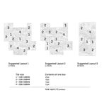 Pompeii Travertine Cenere Structured Matt French Pattern Tile (Box 0.72m2)