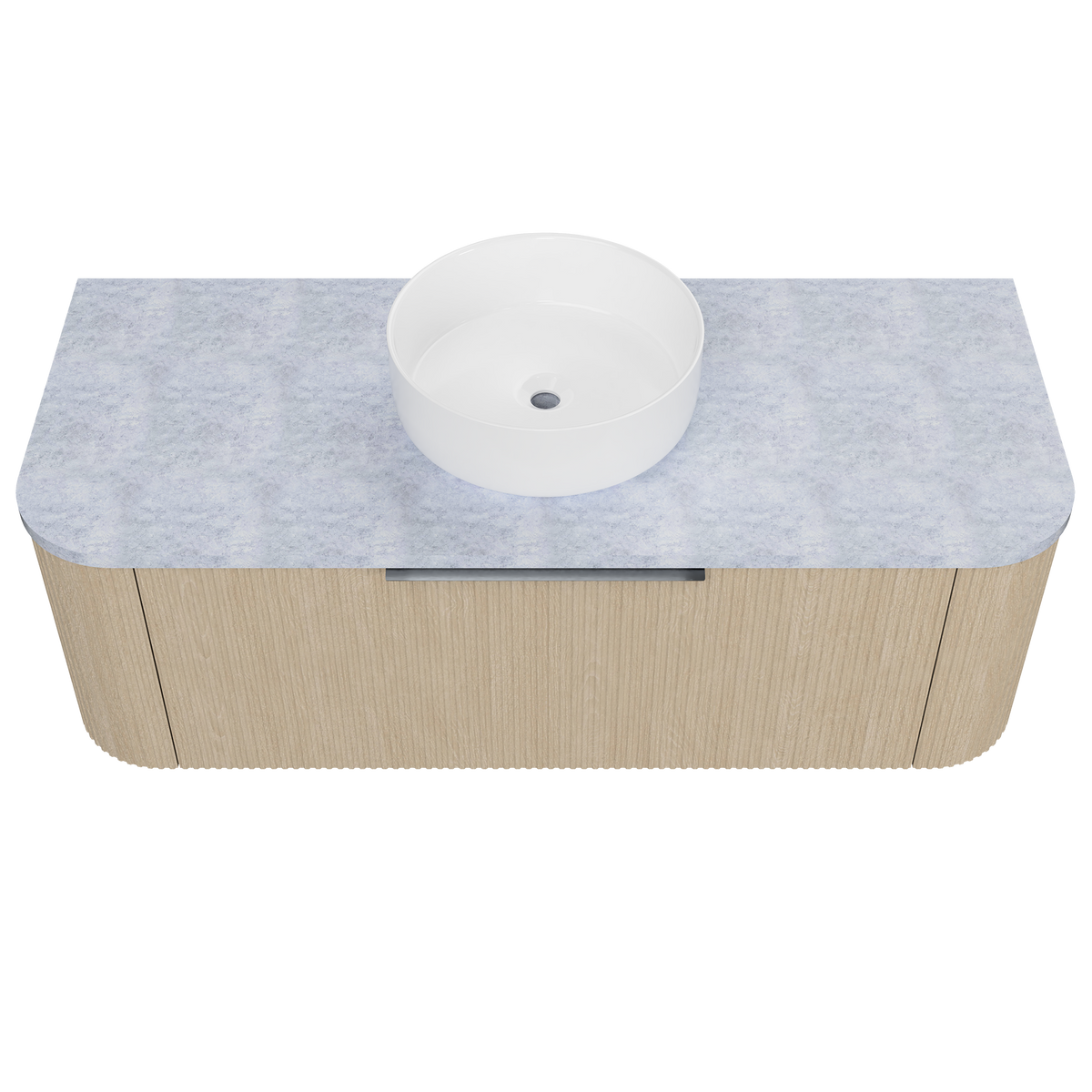 Vanity Wall Hung 1200 Centre WG Basin SilkSurface AC Top