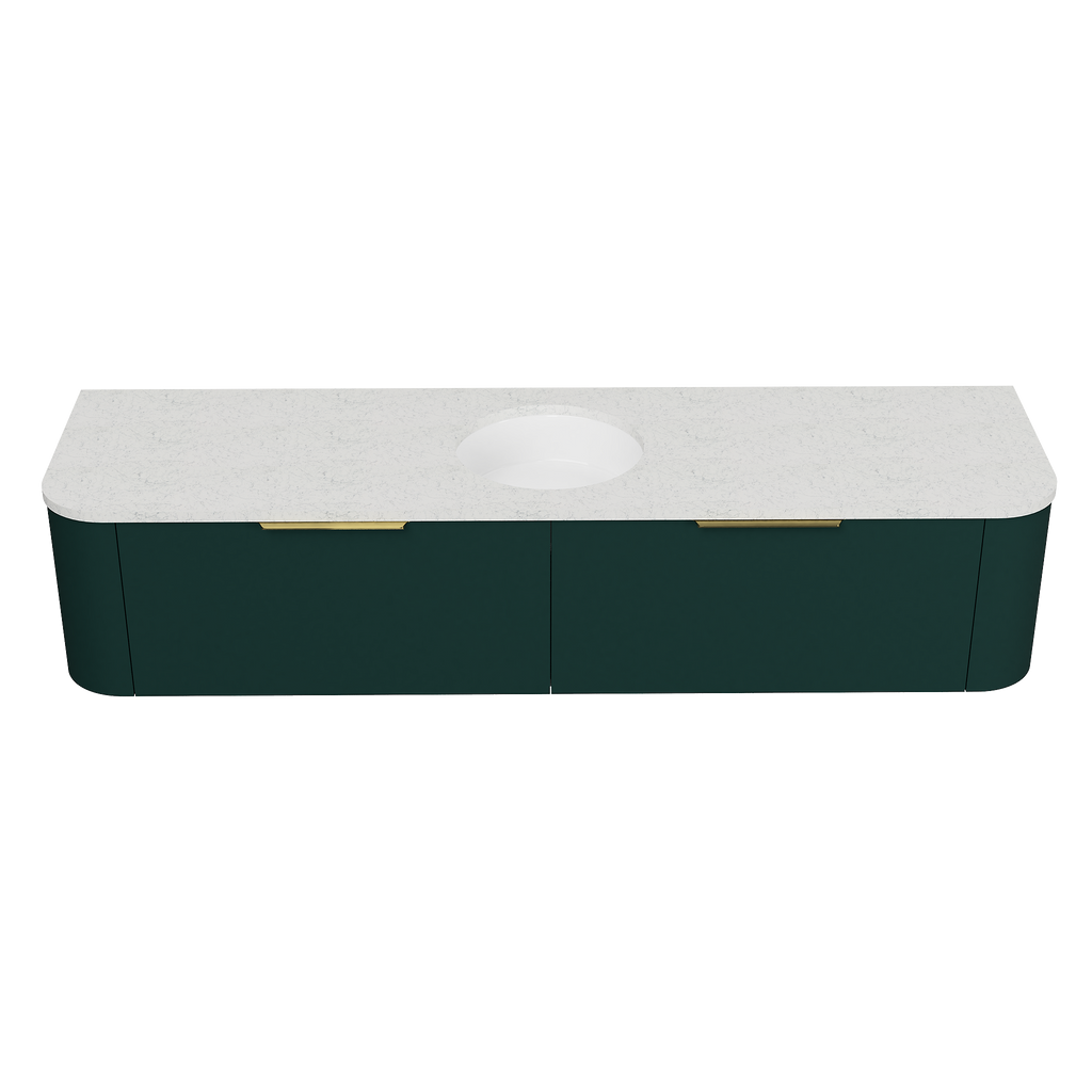 Vanity Wall Hung 1800 Centre WG Basin SilkSurface UC Top