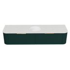 Vanity Wall Hung 1800 Centre WG Basin SilkSurface UC Top