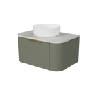 Vanity Wall Hung 750 Centre WG Basin SilkSurface AC Top