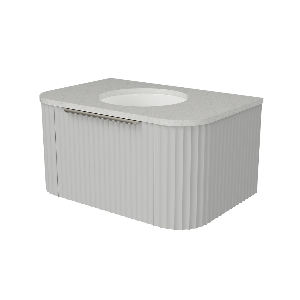 Vanity Wall Hung 750 Centre WG Basin SilkSurface UC Top