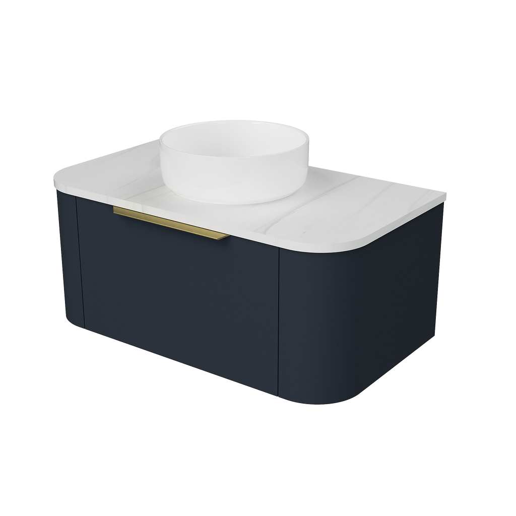 Vanity Wall Hung 900 Centre WG Basin SilkSurface AC Top