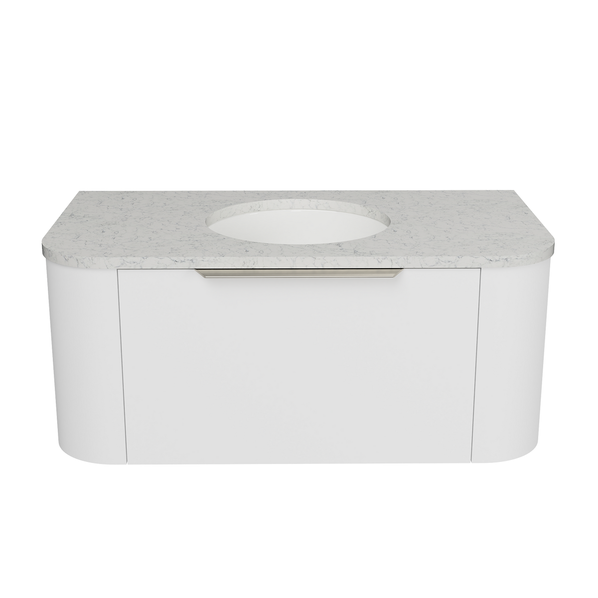 Vanity Wall Hung 900 Centre WG Basin SilkSurface UC Top