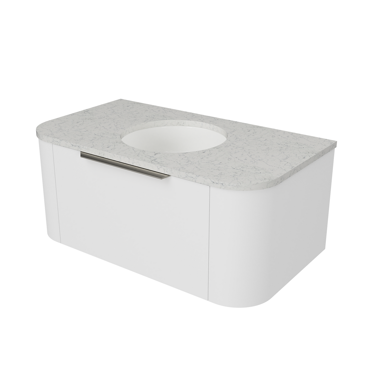 Vanity Wall Hung 900 Centre WG Basin SilkSurface UC Top