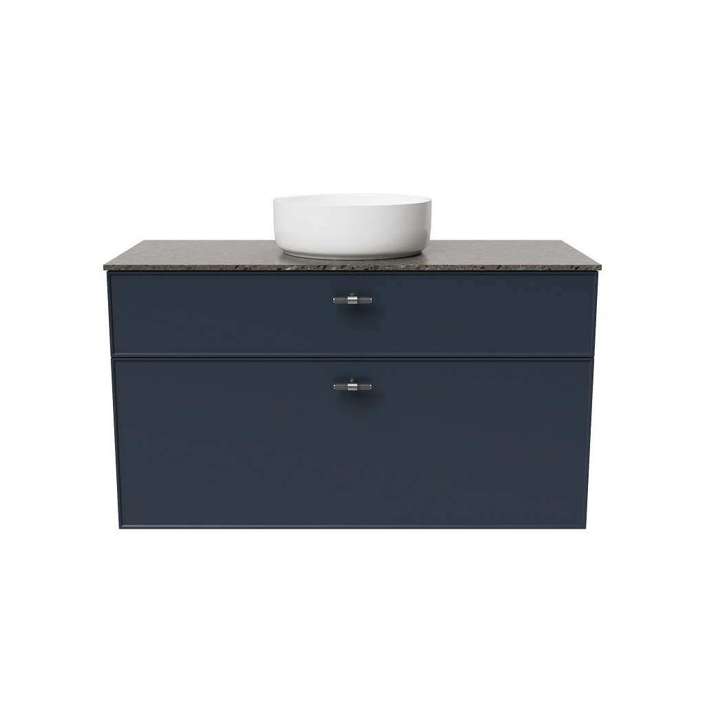 Vanity Wall Hung 1050 Centre WG Basin SilkSurface AC Top