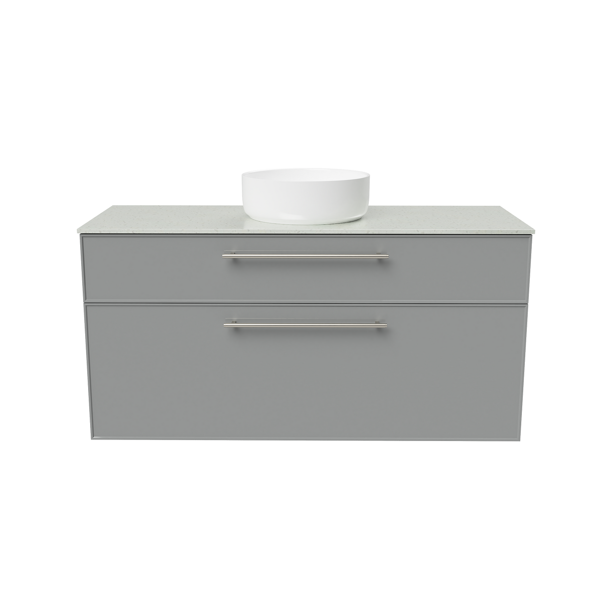 Vanity Wall Hung 1200 Centre WG Basin SilkSurface AC Top