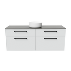 Vanity Wall Hung 1500 Centre WG Basin SilkSurface AC Top
