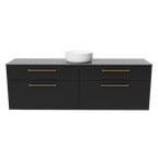 Vanity Wall Hung 1800 Centre WG Basin SilkSurface AC Top