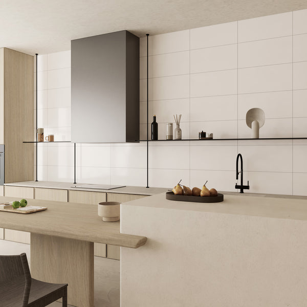 White Gloss Tile - lifestyle view