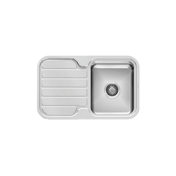 1000 Single Bowl Sink W/-Drainer NTH  Stainless Steel