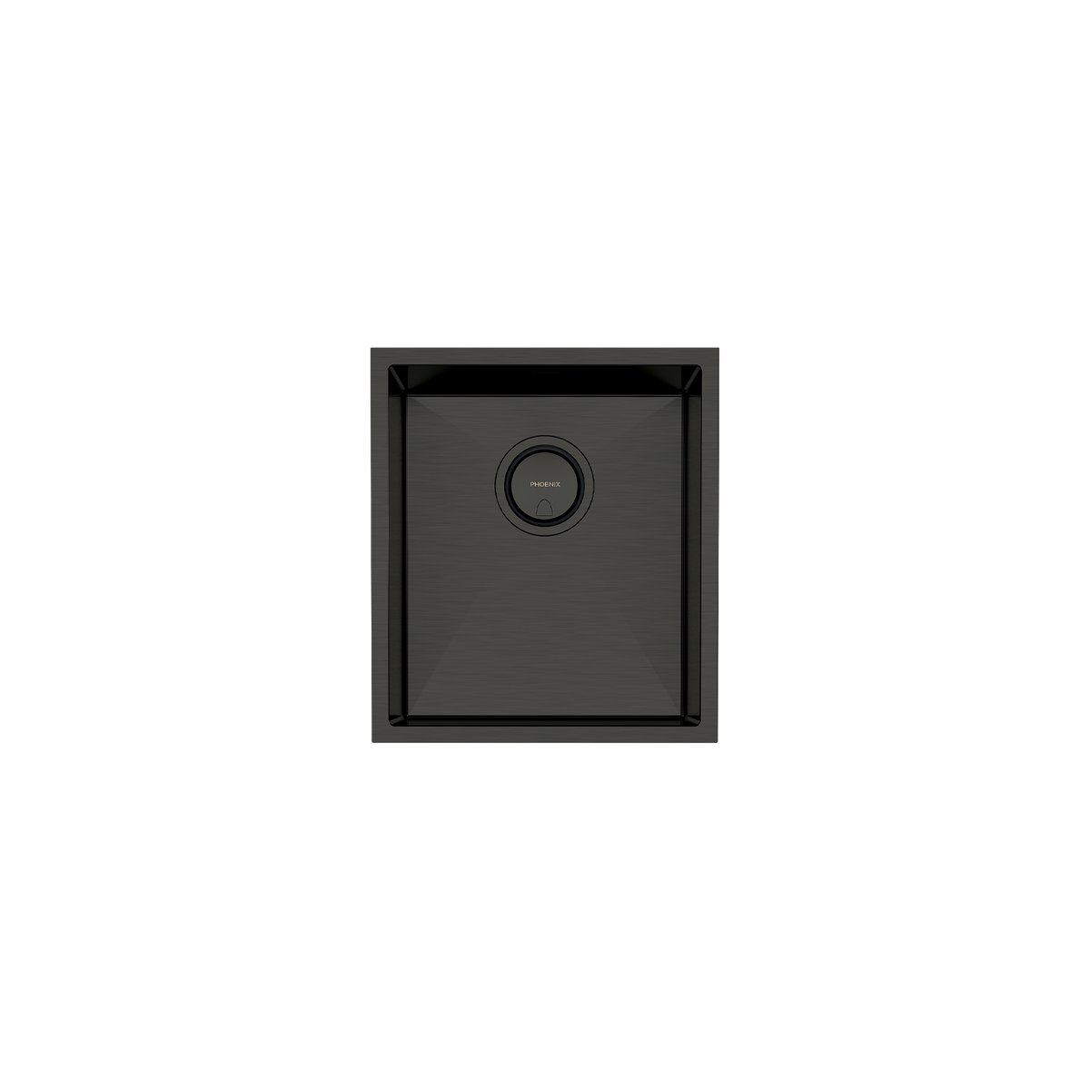 4000 Single Bowl Sink Brushed Black