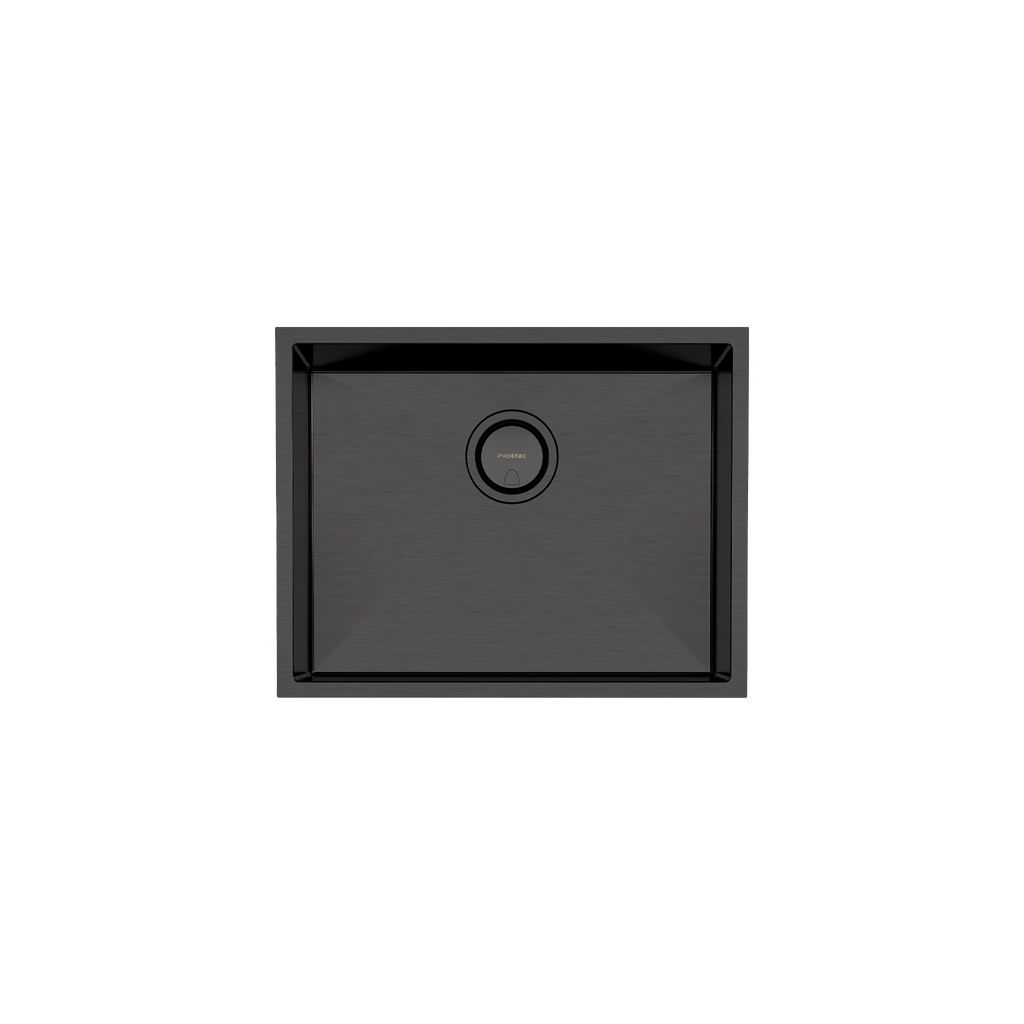 4000 Large Single Bowl Sink Brushed Black