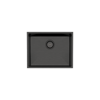 4000 Large Single Bowl Sink Brushed Black
