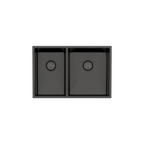 4000 1-3/4 R/H Bowl Sink Brushed Black