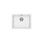 5000 Large Single Bowl Sink  Matte White Granite
